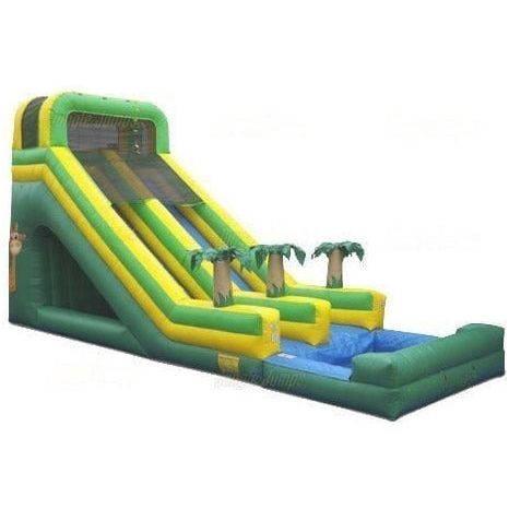 Jungle Jumps Water Parks & Slides 19'H High Jungle Palm Water Slide by Jungle Jumps 781880227649 SL-1181-B 19'H High Jungle Palm Water Slide by Jungle Jumps SKU# SL-1181-B
