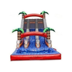 20'H Amazon Palm Slide by Jungle Jumps
