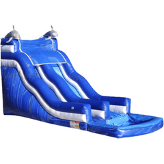 Jungle Jumps Water Parks & Slides 20'H Dolphin Water Slide by Jungle Jumps 781880263142 SL-WS141-C 20'H Dolphin Water Slide by Jungle Jumps SKU# SL-WS141-C