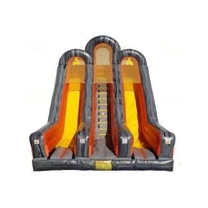 Jungle Jumps Water Parks & Slides 20'H Double Lane Marble Slide by Jungle Jumps 781880279808 SL-WS163-C 20'H Double Lane Marble Slide by Jungle Jumps SKU#SL-WS163-C