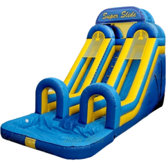 20'H Double Lane Super Slide by Jungle Jumps