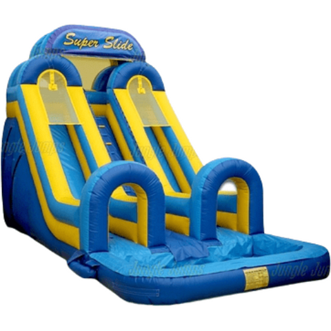 Jungle Jumps Water Parks & Slides 20'H Double Lane Super Slide by Jungle Jumps 781880263050 SL-1165-C 20'H Double Lane Super Slide by Jungle Jumps SKU# SL-1165-C