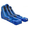 Image of Jungle Jumps Water Parks & Slides 20'H High Dual Lane Blue Gray Marble Slide by Jungle Jumps 781880279792 SL-WS183-C 20'H High Dual Lane Blue Gray Marble Slide Jungle Jumps SKU#SL-WS183-C