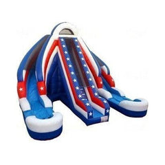 20'H Mega Twist Wet/Dry Splash Pools by Jungle Jumps