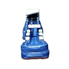 22'H Raging Tides Slide & Run N Splash by Jungle Jumps