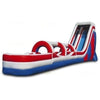 Image of Jungle Jumps Water Parks & Slides 22'H USA Wet only Run N Splash by Jungle Jumps 781880299882 SL-1223-D 20'H Mighty Boulder Slide with Pool by Jungle Jumps SKU#SL-1445-C