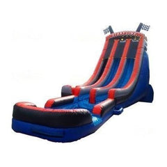 Jungle Jumps Water Parks & Slides 22'H Zippity Zip Water Slide with Pool by Jungle Jumps 22'H Raging Tides Slide & Run N Splash by Jungle Jumps SKU#SL-1219-D