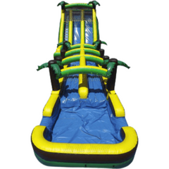 26'H Mighty Tropical Super Slide by Jungle Jumps