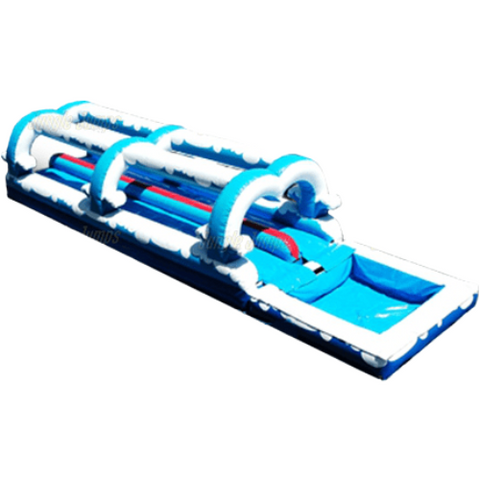 Jungle Jumps Water Parks & Slides 8'H Blue Slip & Slide Pool by Jungle Jumps 781880263067 SL-7011-A 8'H Blue Slip & Slide Pool by Jungle Jumps SKU# SL-7011-A