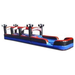 Jungle Jumps Water Parks & Slides 8'H Zippity Zip Run N Splash by Jungle Jumps 781880219460 SL-1222-A 8'H Zippity Zip Run N Splash by Jungle Jumps SKU#SL-1222-A