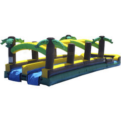 9'H Mighty Tropic Slip n Slide by Jungle Jumps