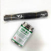 Image of Moose Supply Inflatable Bounce House Vinyl Repair Kit, Black with 4 oz. HH66 Glue