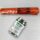 Moose Supply Inflatable Bounce House Vinyl Repair Kit, Orange with 4 oz. HH66 Glue