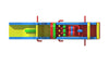 Image of Buy Commercial Inflatable Obstacle Course Near Me 60' Retro SUPER 2-Piece Rock Climb Obstacle Course