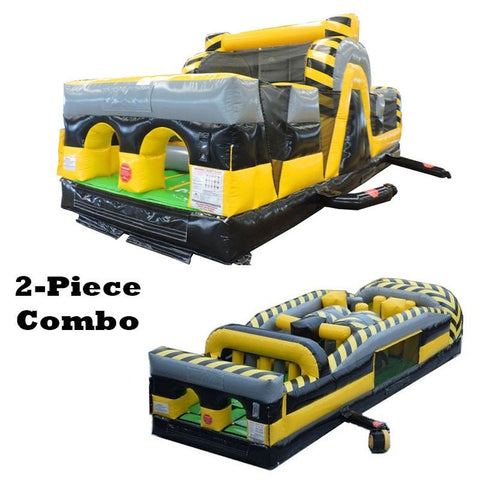 60' Venom SUPER 2-Piece Dual Obstacle Course