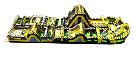 Save on Inflatable 166' Venom BEAST 5-Piece 7E Obstacle Course Climb