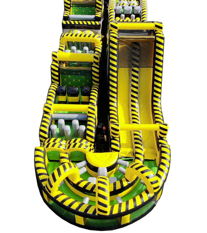 Buy Commercial Inflatable Obstacle Course Near Me 166' Venom BEAST 5-Piece 7E Obstacle Course Climb