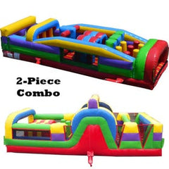 60' Retro SUPER Dual Obstacle Course
