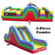 60' Retro SUPER 2-Piece Obstacle Course by POGO