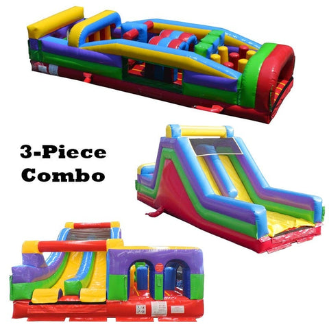 89' Retro MEGA 3-Piece Radical 7E Obstacle Course