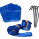 Inflatable Accessories Trio - Sand Bags, Steel Hook Stakes, Nylon Web Strapping 10 Packs
