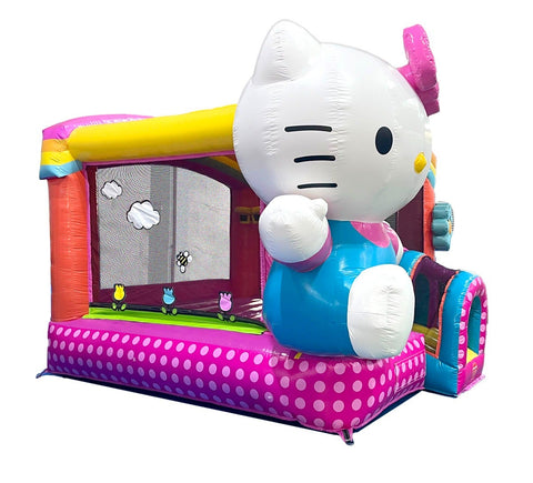 Hello Kitty® Commercial Bounce House with Blower by POGO Bounce House
