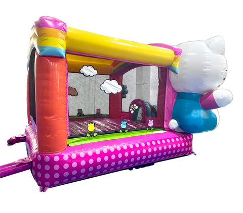 Hello Kitty® Commercial Bounce House with Blower by POGO Bounce House