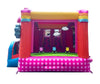 Image of Hello Kitty® Commercial Double Lane Water Slide Bounce House with Blower by POGO Bounce House