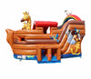 Image of Deluxe Noah's Ark Bounce House and Slide Combo with Blower