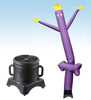 Image of 12' Fly Guy Inflatable Tube Man with Blower - Purple Arrow