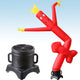 12' Inflatable Tube Man with Blower - Red Arrow