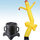12' Inflatable Tube Man with Blower - Yellow Arrow