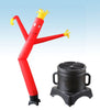 Image of 12' Inflatable Tube Man with Blower - Standard Red