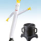 12' Inflatable Tube Man with Blower - Standard White