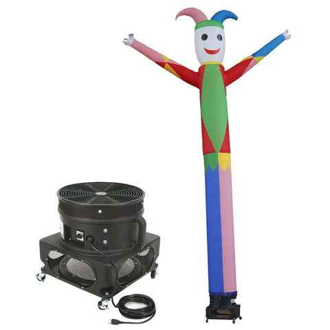 18' Inflatable Tube Man with Blower - Clown