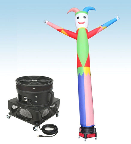 18' Inflatable Tube Man with Blower - Jester