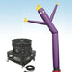 18' Inflatable Tube Man with Blower - Standard Purple