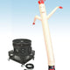18' Inflatable Tube Man with Blower - Standard White
