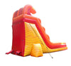 Image of 18' Tall Lava Wave Wet/Dry Inflatable Slide with Blower and Detachable Pool