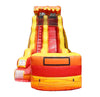 Image of 18' Tall Lava Wave Wet/Dry Inflatable Slide with Blower and Detachable Pool