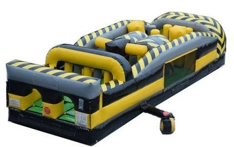 Save on Inflatable 140' Venom GIANT 4-Piece 7E Obstacle Course Climb