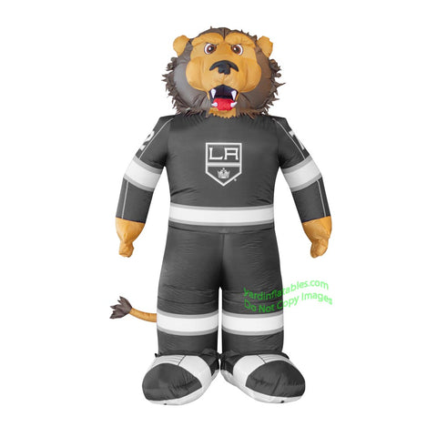 7' Air Blown Inflatable NHL Los Angeles Kings Bailey Mascot