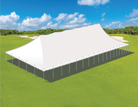 50' x 180' Premium Sectional Canopy Pole Party Tent - White