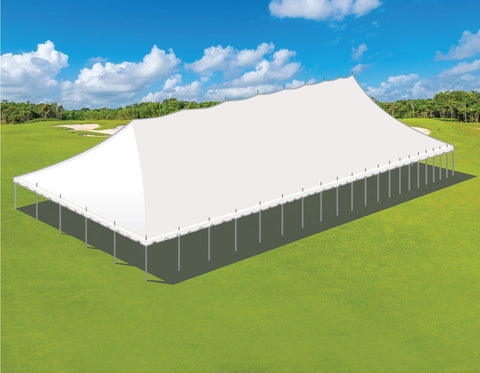 50' x 200' Premium Sectional Canopy Pole Party Tent - White