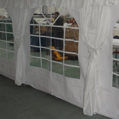 8.5' Polyester Tent Leg Cover Drapes, 2-Pack