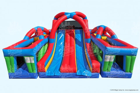 15'H Adrenaline Obstacle Course by Magic Jump