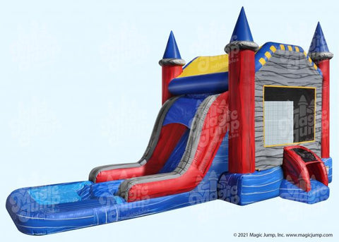 15'H EZ Enchanted Castle Wet or Dry by Magic Jump