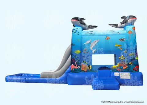 15'H EZ Under the Sea Wet or Dry by Magic Jump