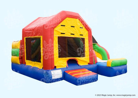 Fun House Combo bounce-house-with-slide by Magic Jump