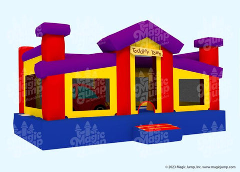 12'H Toddler Town by Magic Jump